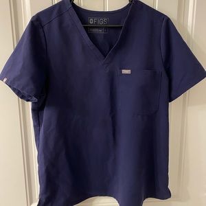 Figs Catarina Top - Navy Blue size L